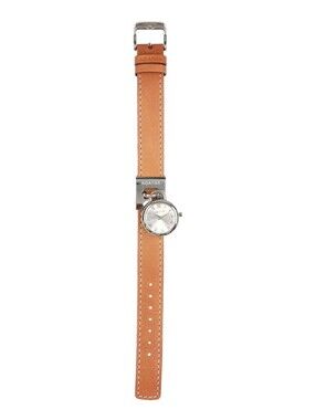 Agatha Paris Brown Leather Watch Bracelet